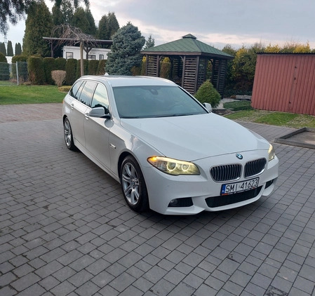 BMW Seria 5 cena 59900 przebieg: 152000, rok produkcji 2013 z Ruda Śląska małe 436